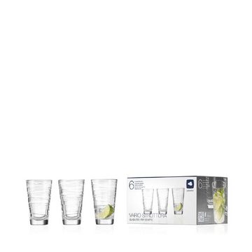 LEONARDO Cocktailglas Leonardo Becher Set Vario Struttura (Groß) (6-teilig)