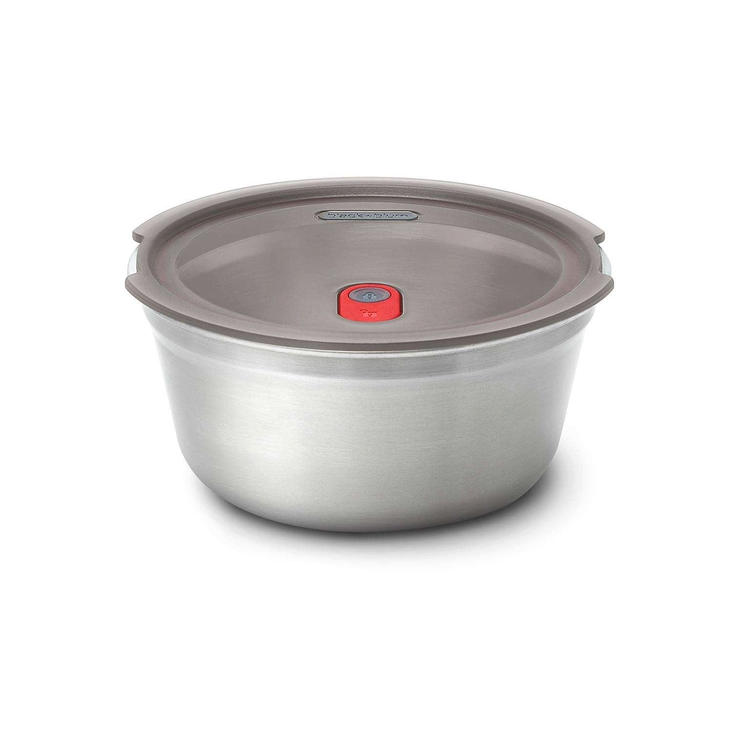 black+blum Frischhaltedose Edelstahl-Frischhaltedose, rund, Edelstahl