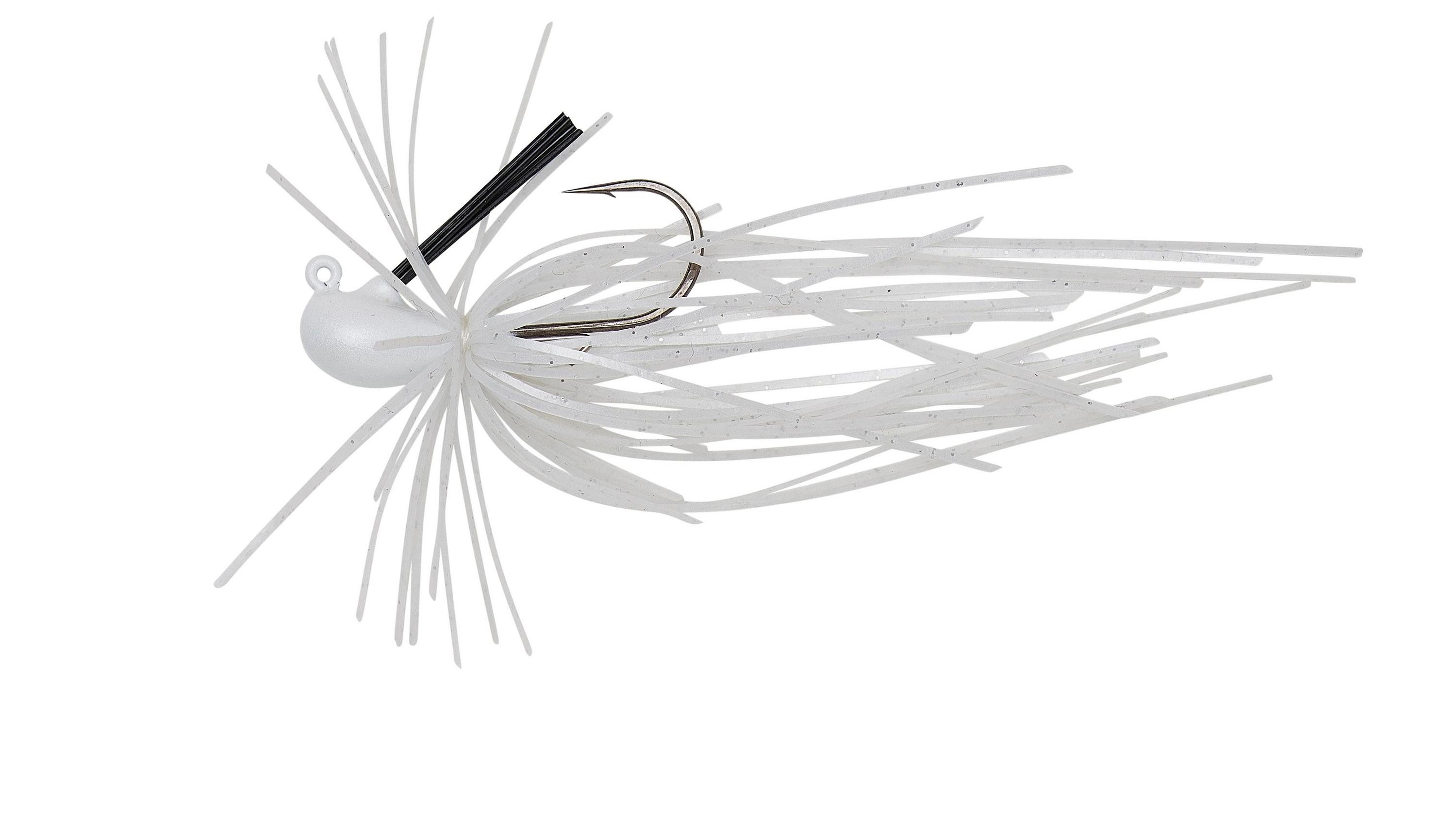 Savage Gear Искусственная приманка JIG 2 SKIRT FLIRT - 6cm - 4g oder 6g - Kraut Raubfisch Hecht Forelle, (1-St), Krautschutz