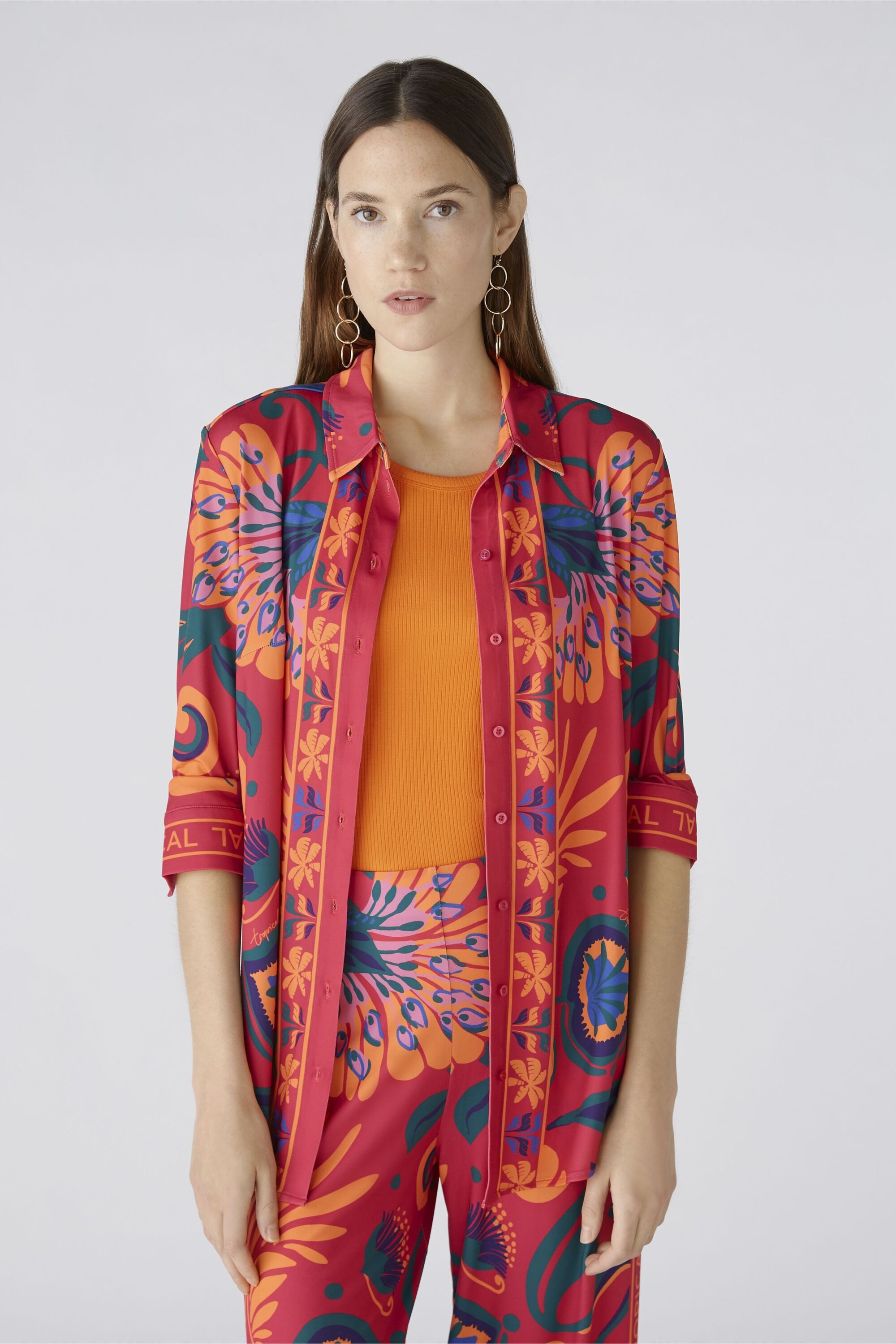 Oui Langarmbluse Bluse Silky Touch Qualität günstig online kaufen