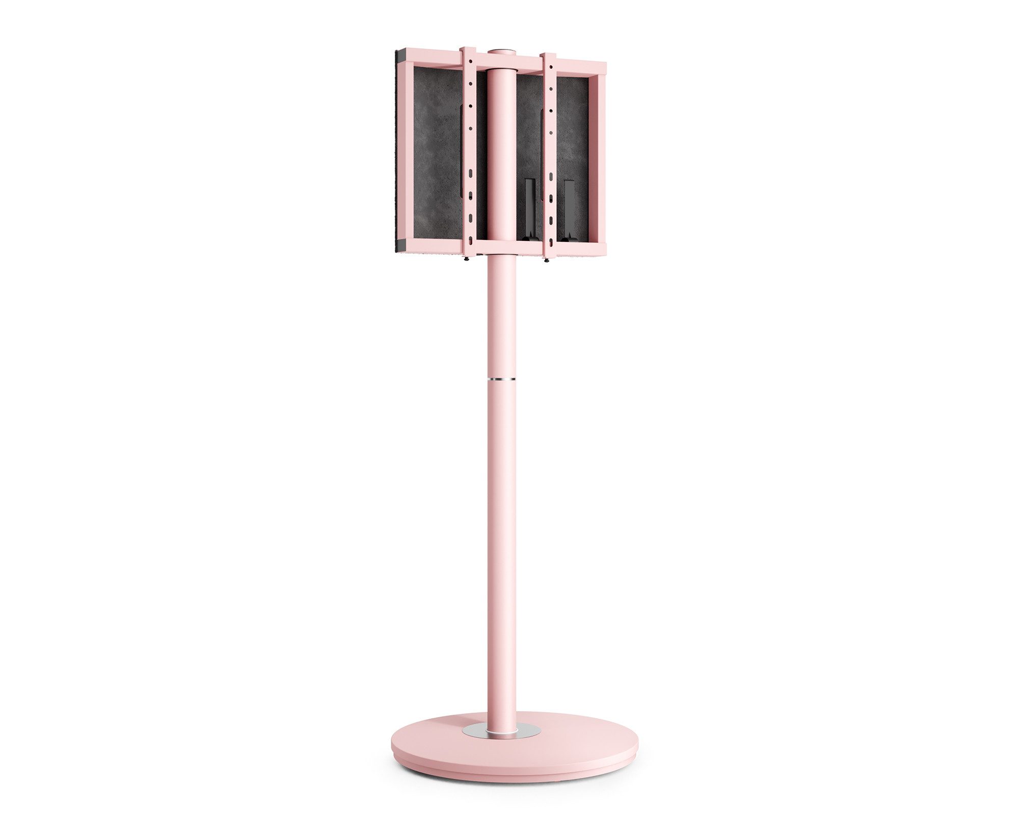 FITUEYES TV-Ständer mobile TV-Halterung mit Rollen, 32-65 Zoll, (bis 65,00 Zoll, höhenverstellbar)