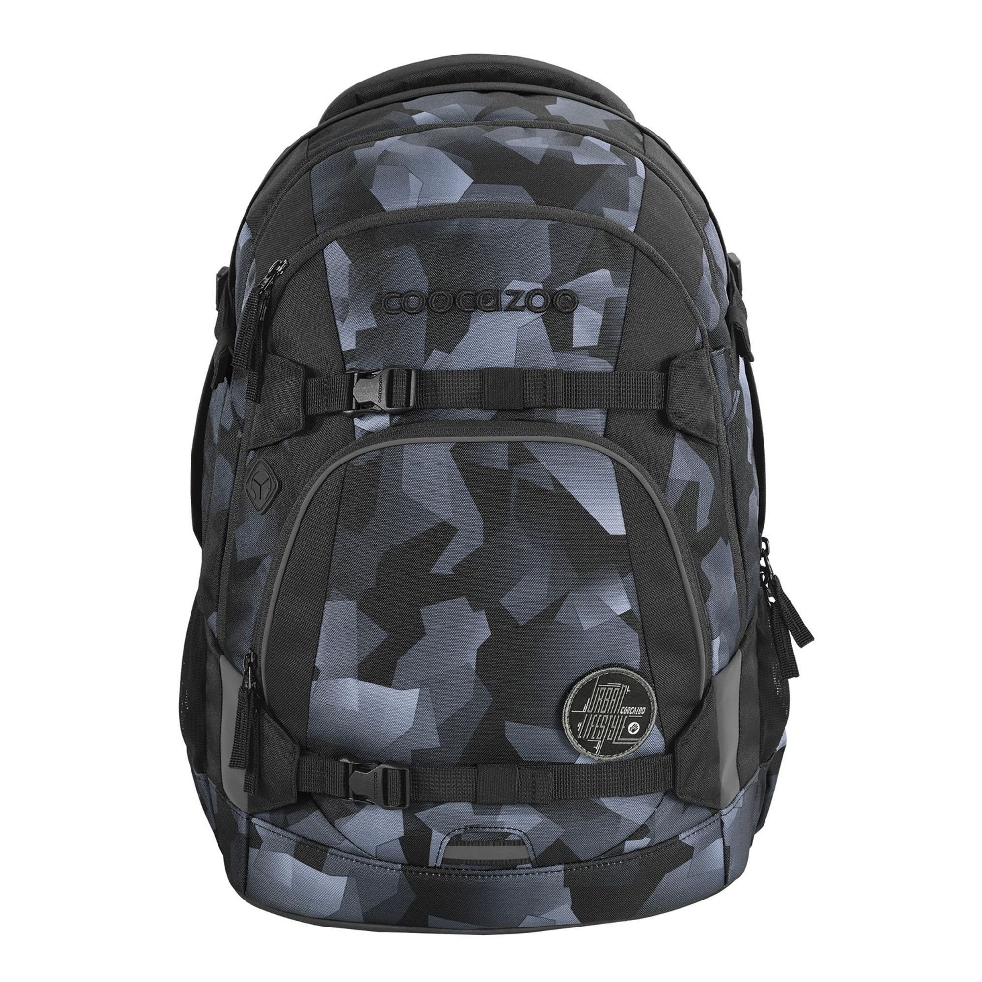 Mate, grey coocazoo Schulrucksack Polyester rocks