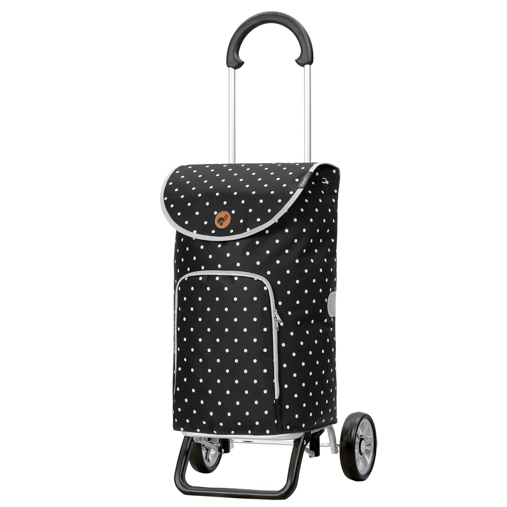 Scala Plus, Reflektoren Andersen 45 schwarz l, Einkaufstrolley Shopper