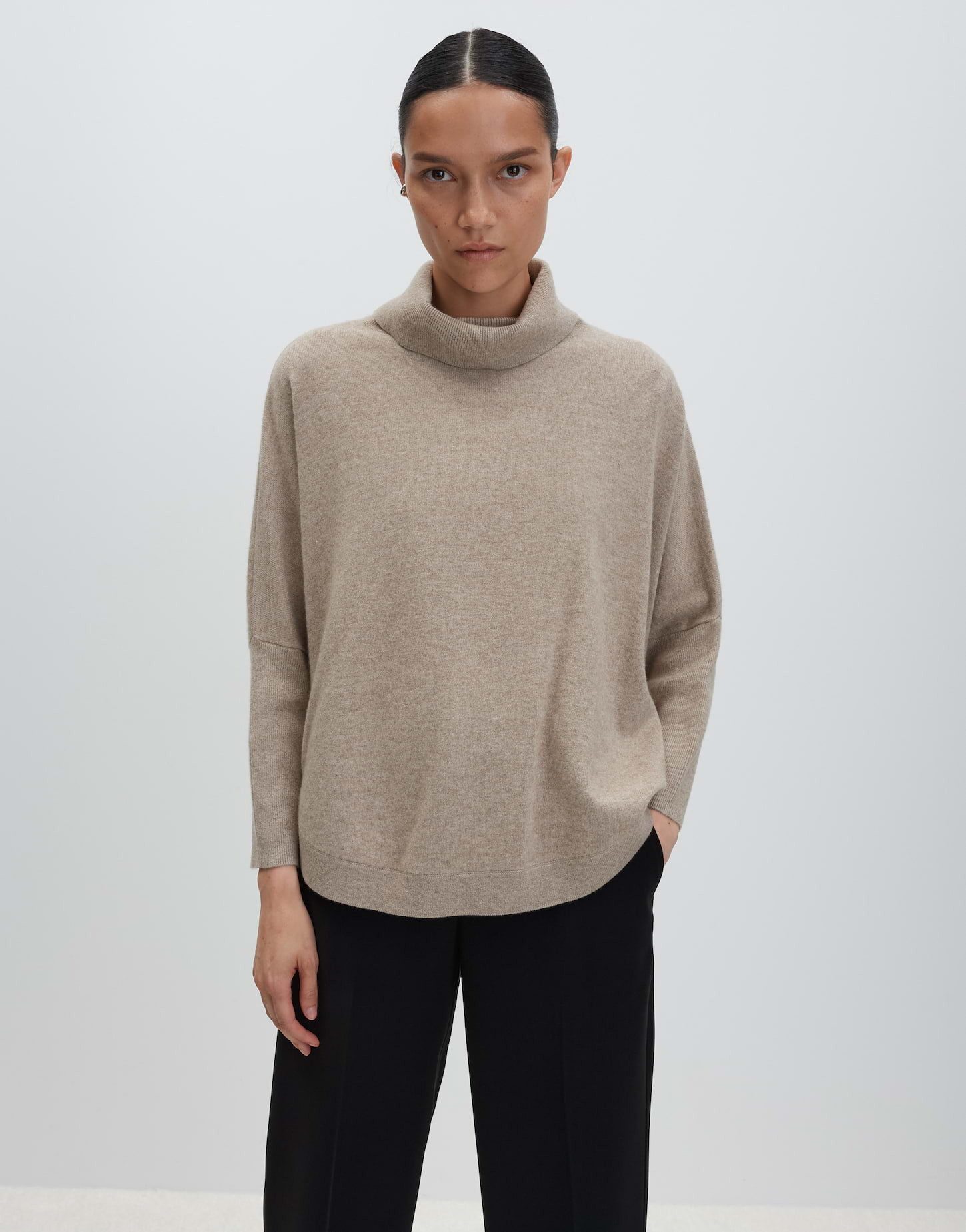 someday Strickpullover TARIANA Loose aus Wolle Kaschmir Mix weite Passform, günstig online kaufen