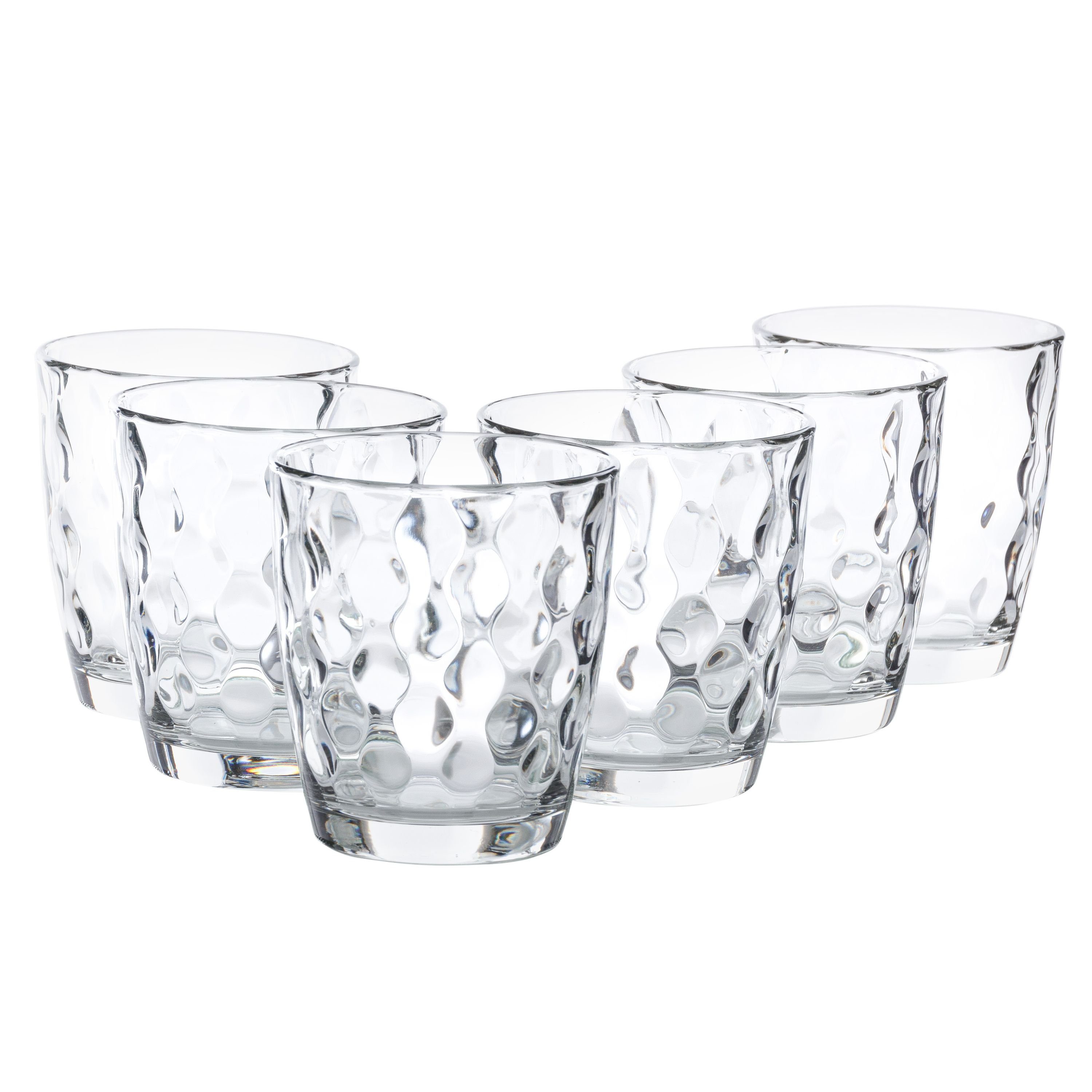 van Well Glas DOF 39 Wasserglas 6er cl, Silk Set Glas