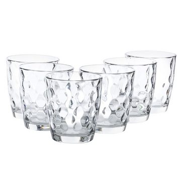 van Well Glas 6er Set Silk DOF Wasserglas 39 cl, Glas