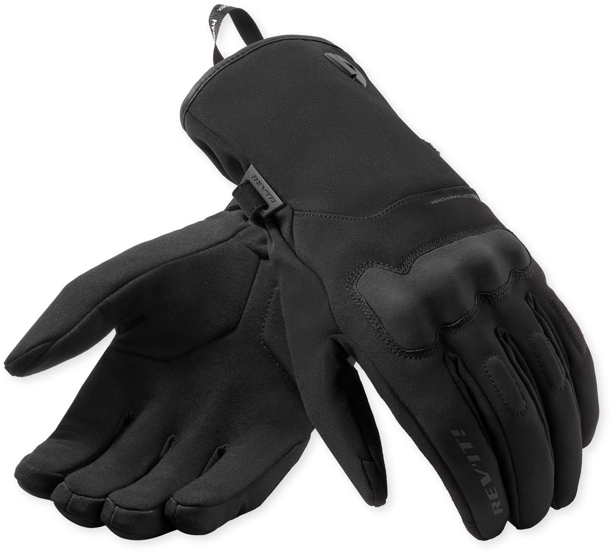 Revit Motorradhandschuhe Duende H2O wasserdichte Motorrad Handschuhe lange Stulpe,Touchscreenbedienung möglich,wasserdicht