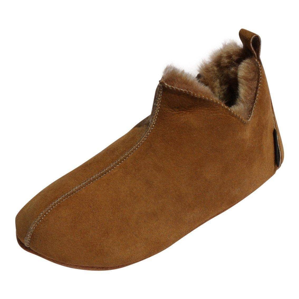 Bali Fellschuhe Echtleder Bettschuhe Merino Schaffell Hüttenschuhe