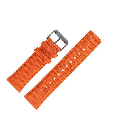 BOSS Uhrenarmband 24mm Textil Orange 659302531