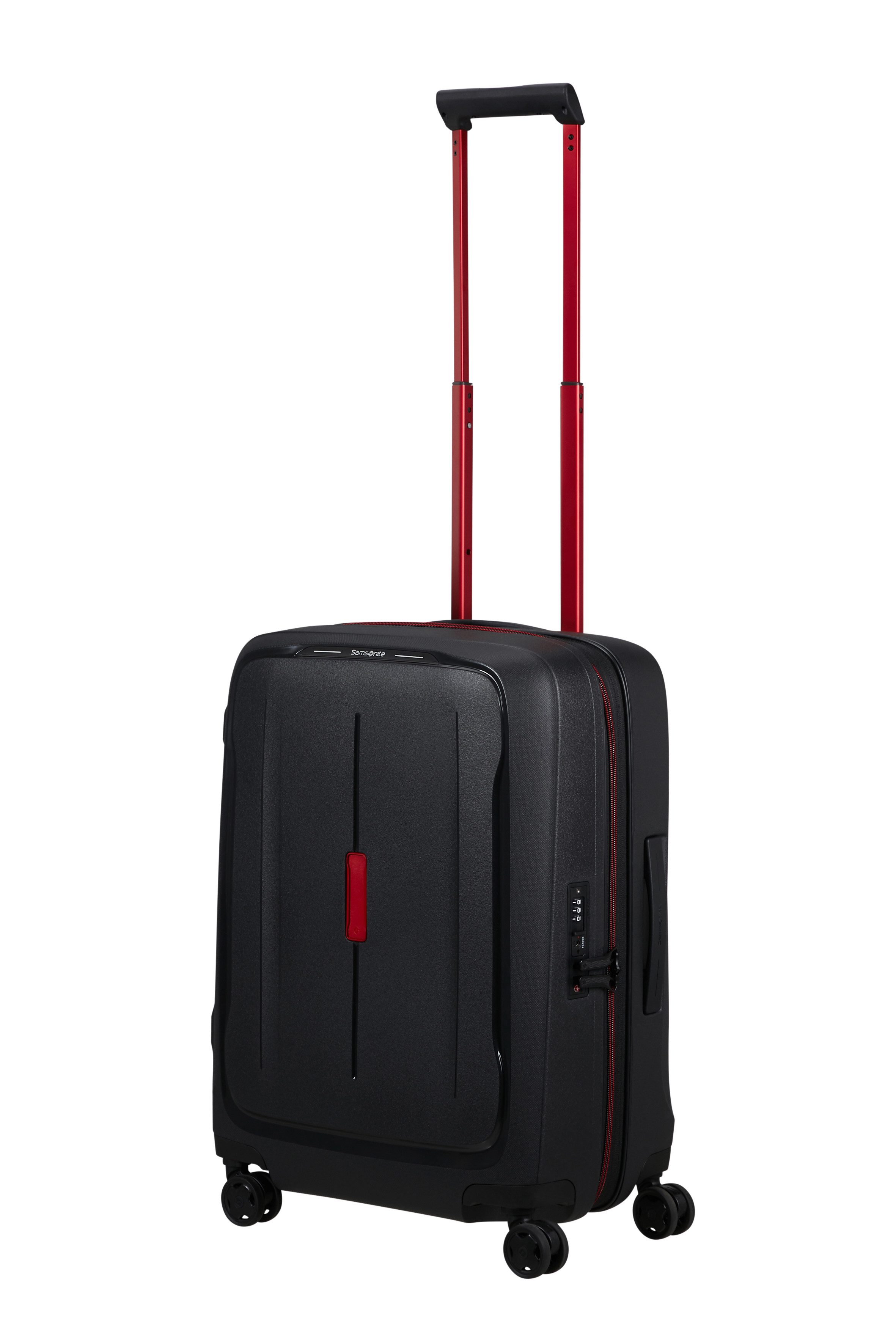 Samsonite Hartschalen-Trolley ESSENS ZIP, 4 Rollen, aus Polypropylen, mit Volumenerweiterung