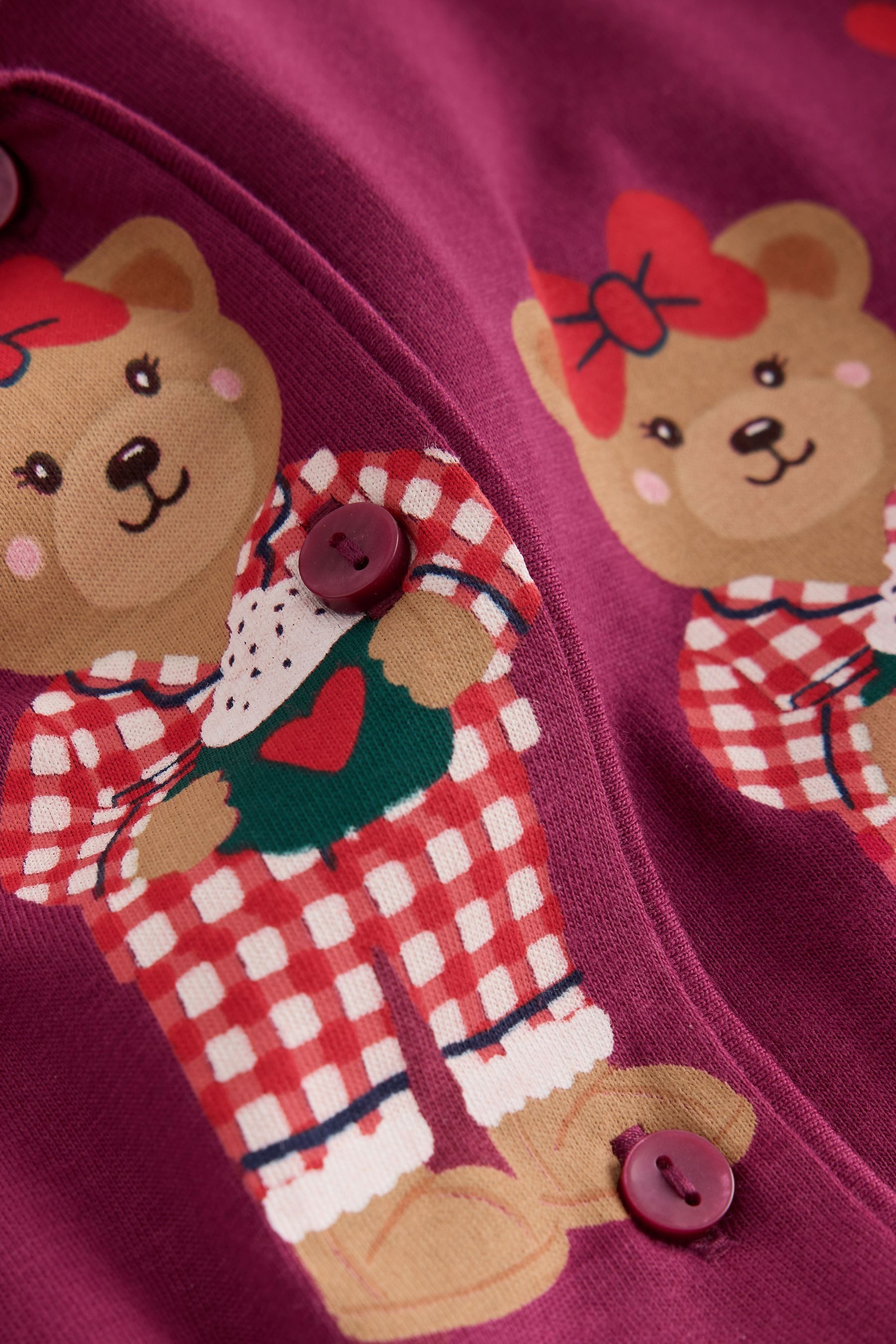Next Pyjama Durchgeknöpfter Schlafanzug aus Jersey (2 tlg) – Bild 3 von 4