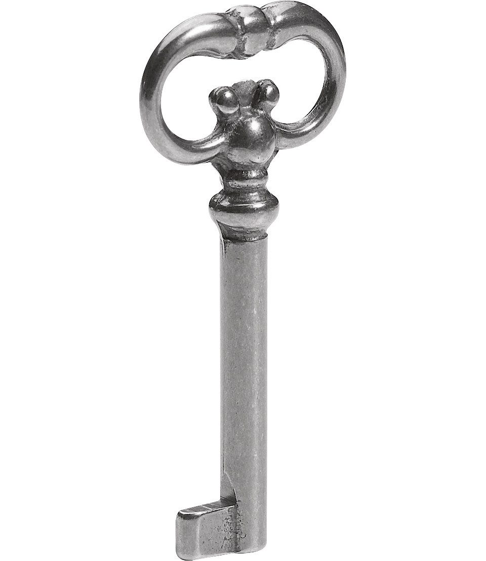 Hettich Möbelbeschlag Hettich Buntbart-Schlüssel 75 x 4 mm Stahl antik 1