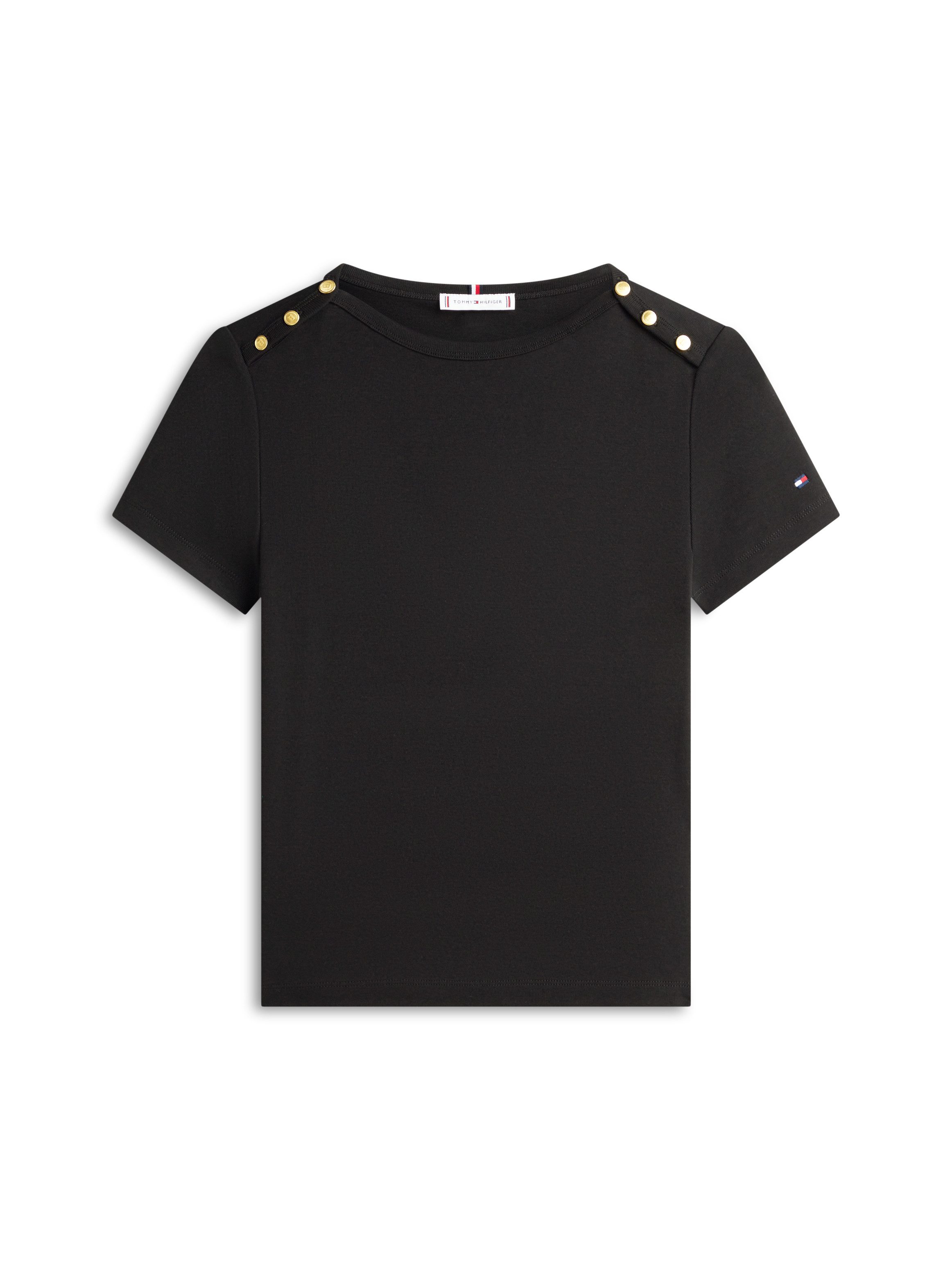 Kurzarmshirt GOLD BUTTON SLIM SS TEE