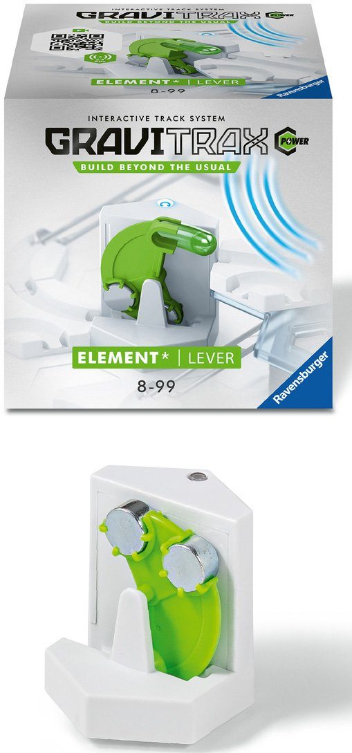 Ravensburger Kugelbahn-Bausatz GraviTrax Power Lever, Made in Europe