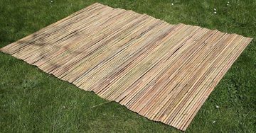 Sichtschutzbefestigung BAMBUSMATTE 2m x 1,5m Sichtschutzmatte Zaun, HaGa, (Breite eines einzelnen Bambusstabes:ca. 1,5 cm, aus hochwertigen), Bambus-Sichtschutzmatte, Bambus, Windschutz, Sonnenschutz