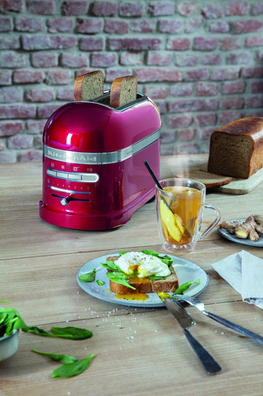 KitchenAid Toaster KitchenAid Paket 2, 2-Scheiben Toaster Artisan 5KMT2204