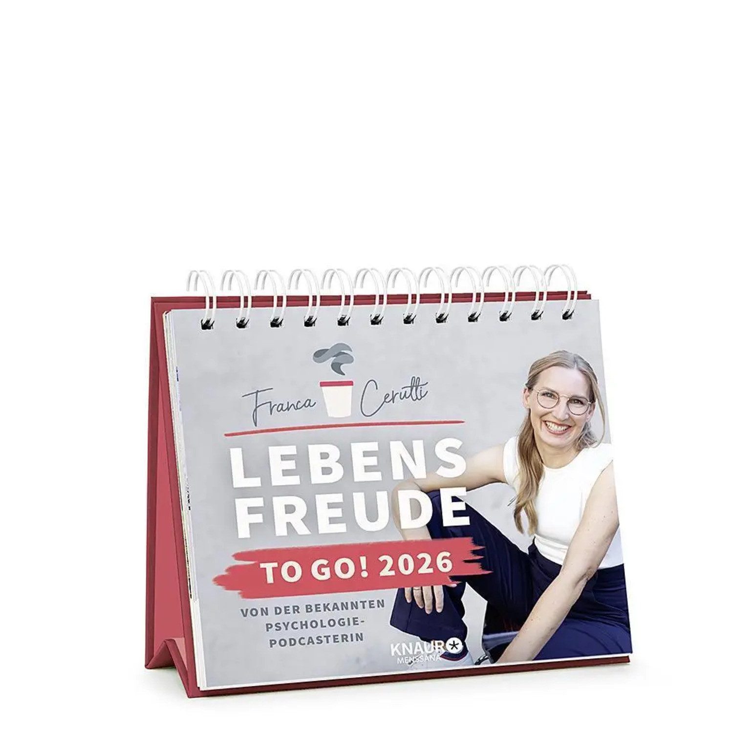 Droemer/Knaur Verlag Tischkalender Wochenkalender 2026: Lebensfreude to go!