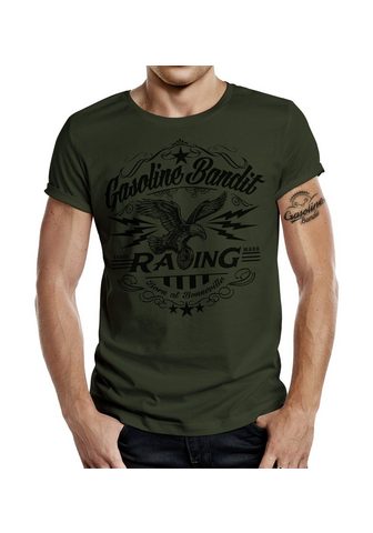 GASOLINE BANDIT ® футболка »Born в Bonnevill...