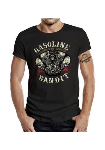 GASOLINE BANDIT ® футболка »Vintage Rider&la...