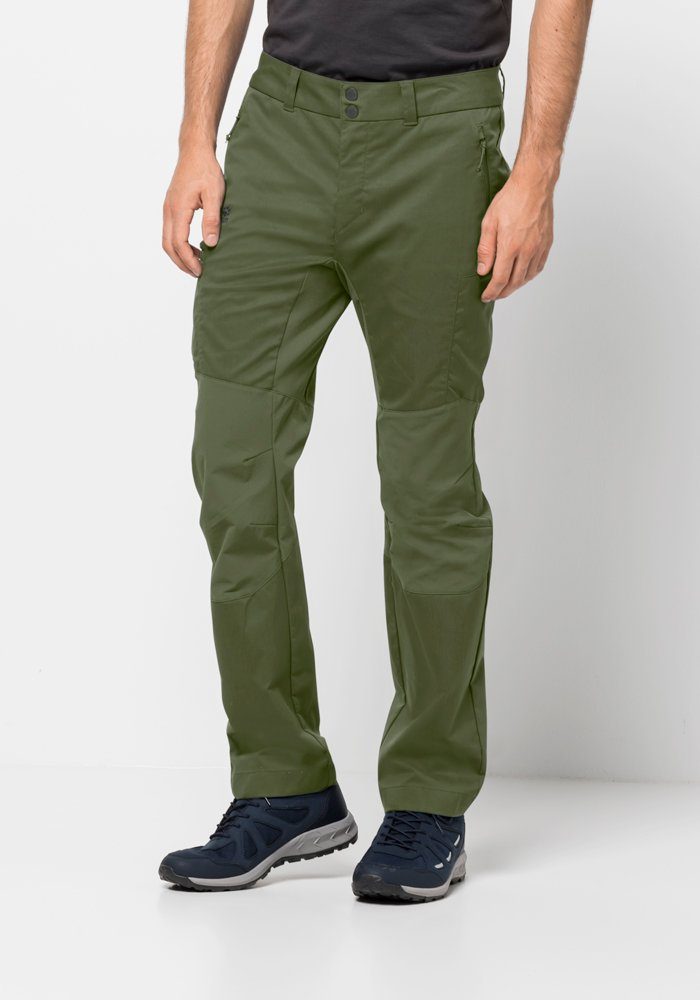 Jack Wolfskin Softshellhose ACTIVATE TOUR PANT M olivgrün