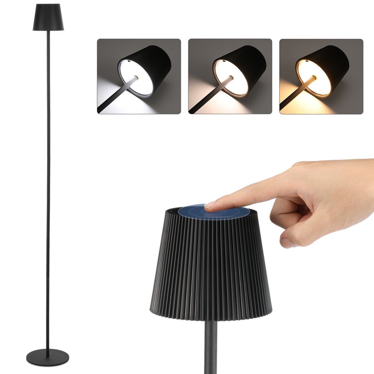 oyajia LED Stehlampe 1.3m Stehlampe mit günstig online kaufen