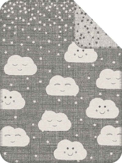 Kinderdecke »Clouds«, s.Oliver, mit Wolken und Sternen, Kuscheldecke