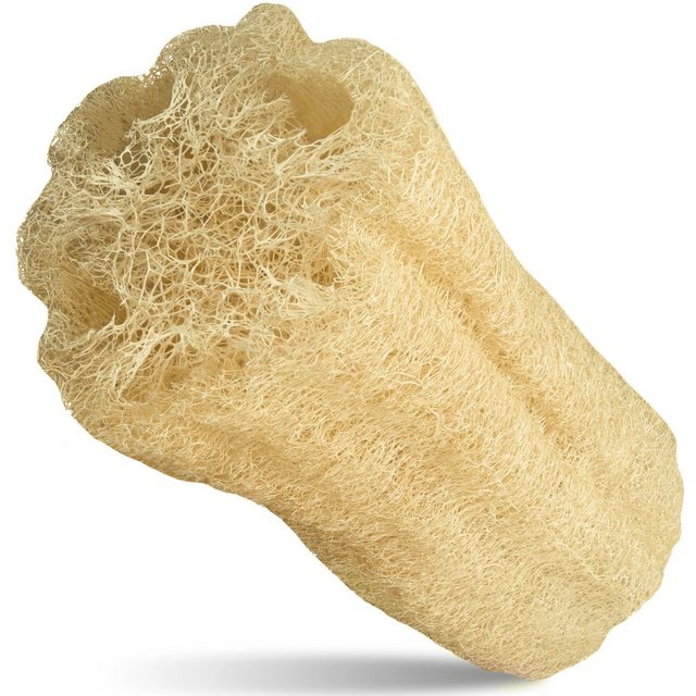 Loofah Moments Duschschwamm Loofah Moments™ – Luffaschwamm, Dein Badeschwamm für ein gesundes Peeling, Naturschwamm zur Hautpflege, 1-tlg.