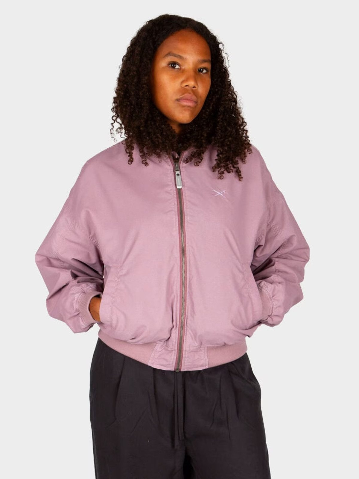 iriedaily Collegejacke IrieDaily Vinty Jacket (1-St) leichte Blouson Jacke in gewaschener Vintage Optik