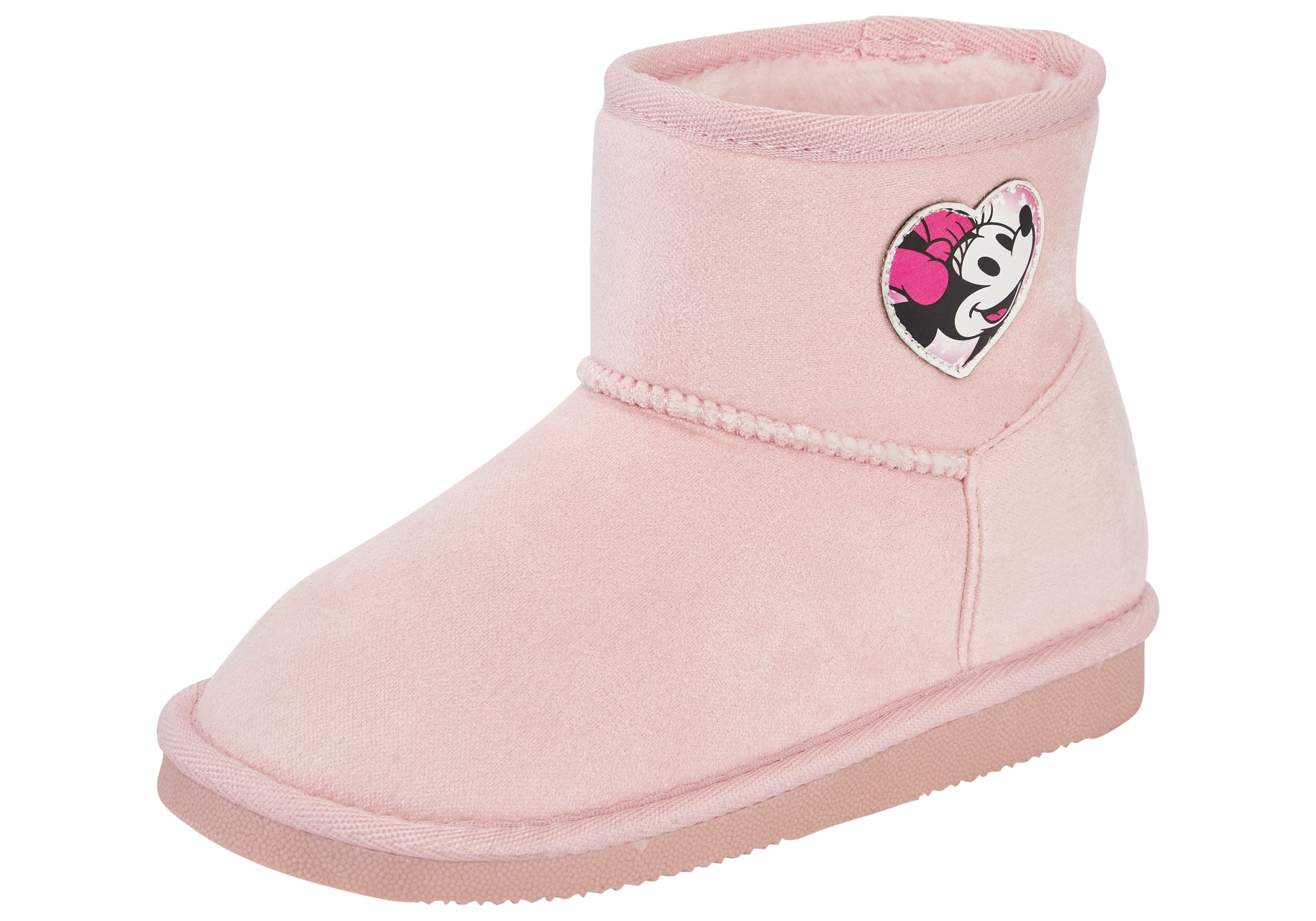 Disney MINNIE Schlupfboots Winterschuhe, Winterboots, Snowboots, Schlupfstiefel, gefüttert