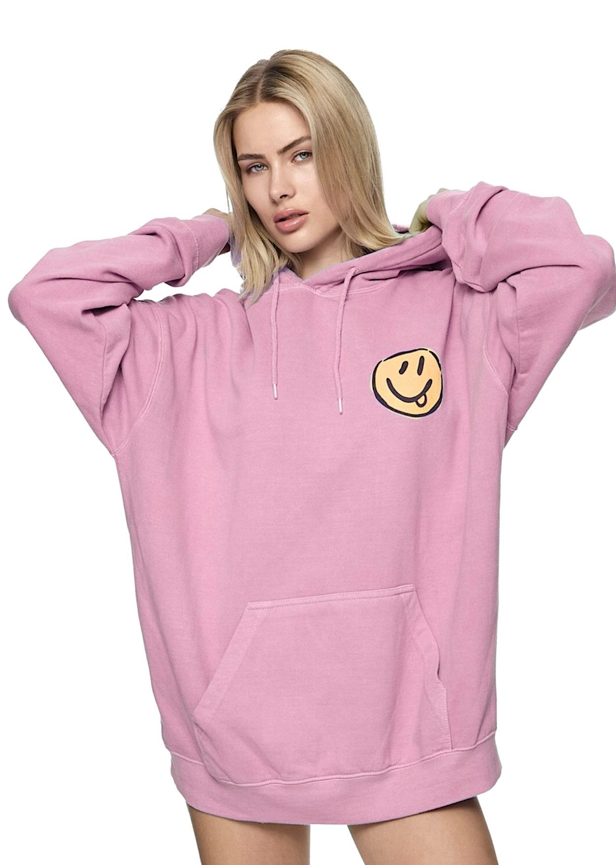 Worldclassca Hoodie Worldclassca Oversized Hoodie GOOD MOOD Kapuzenpullover günstig online kaufen