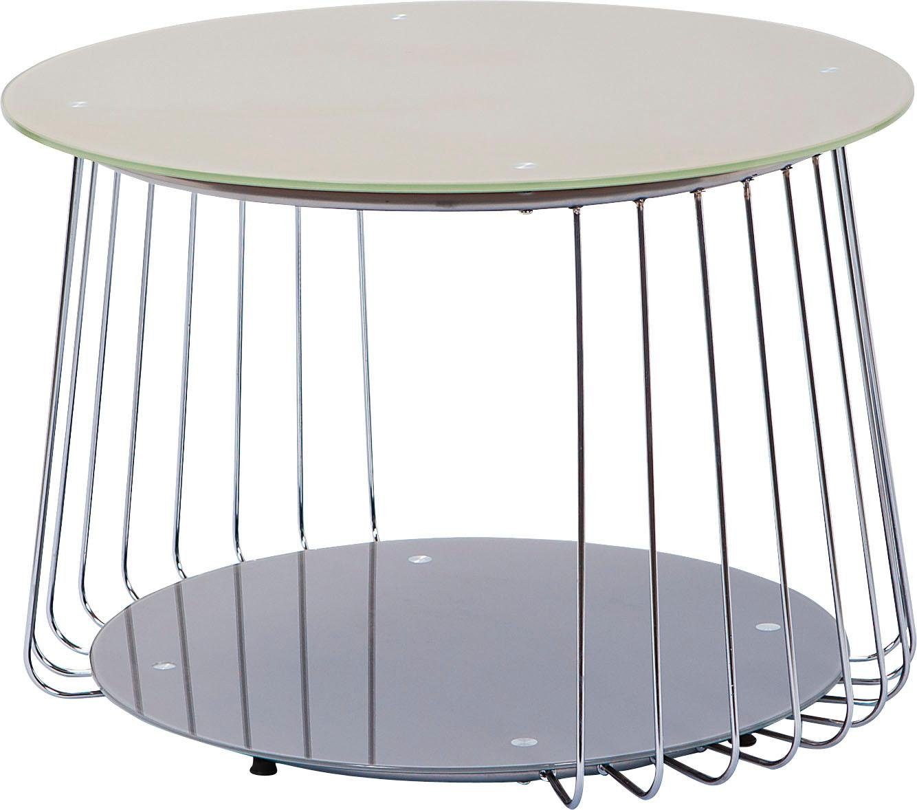 INOSIGN Couchtisch RIVA mit modernem Metallgestell