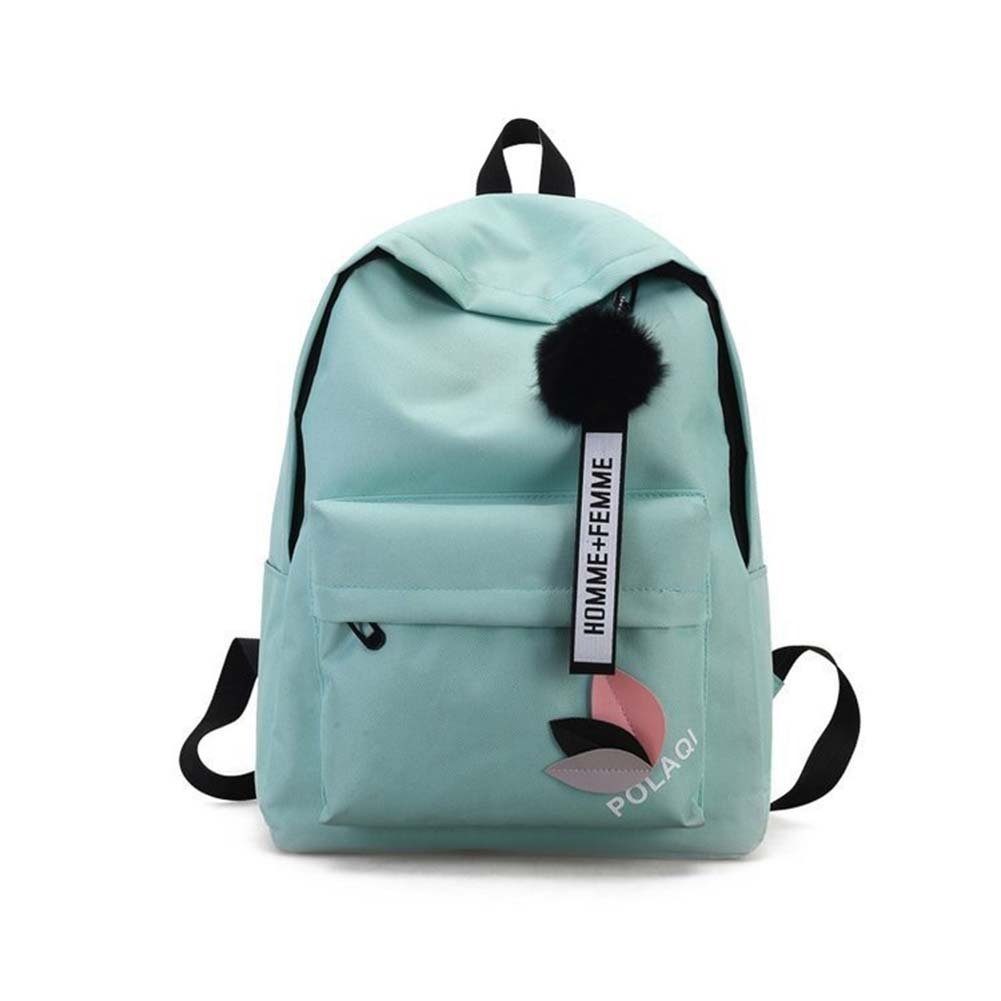 Einfarbigem Großer grey Mit Blusmart Backpack,Freizeitrucksack Rucksack Druck, light Rucksack