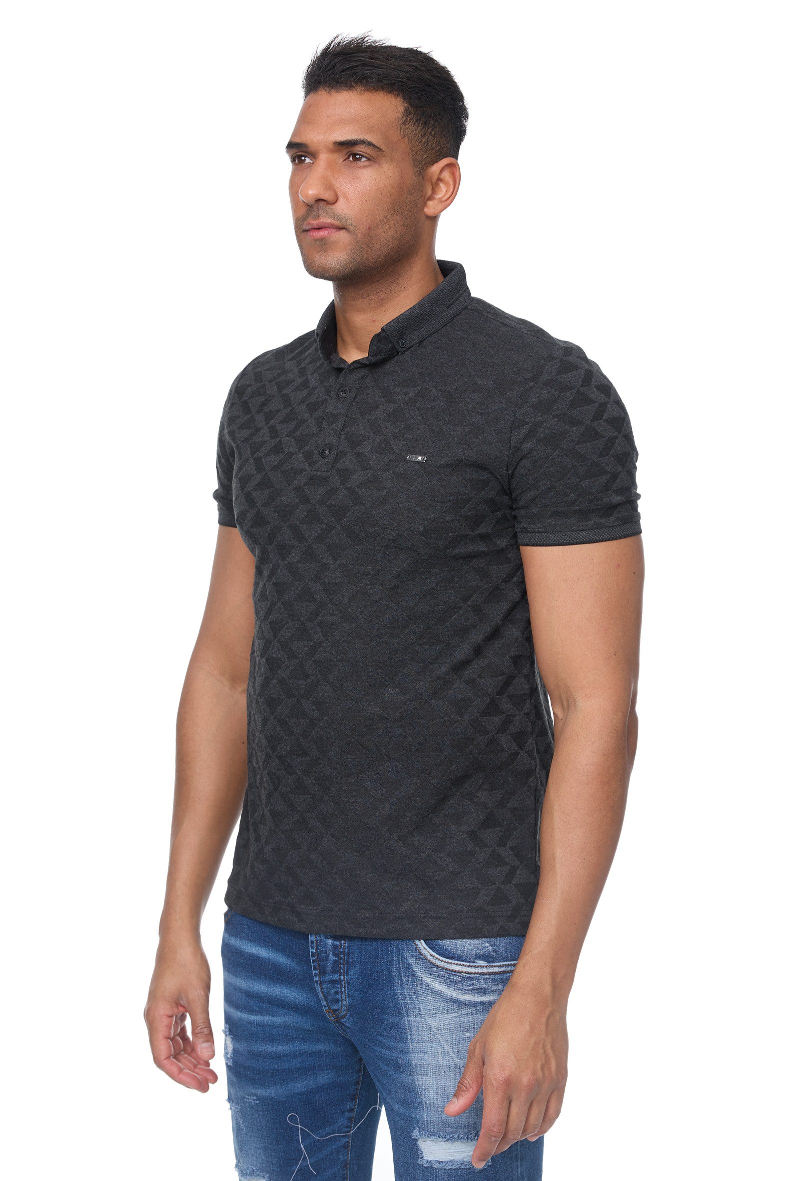 Denim Distriqt Poloshirt Sommer Poloshirt Polo-Shirt günstig online kaufen