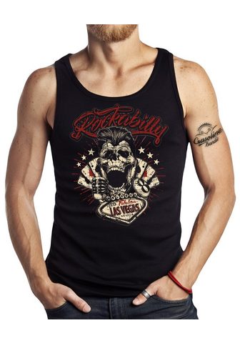 ® тэнк-топ с lässigem Rockabi...
