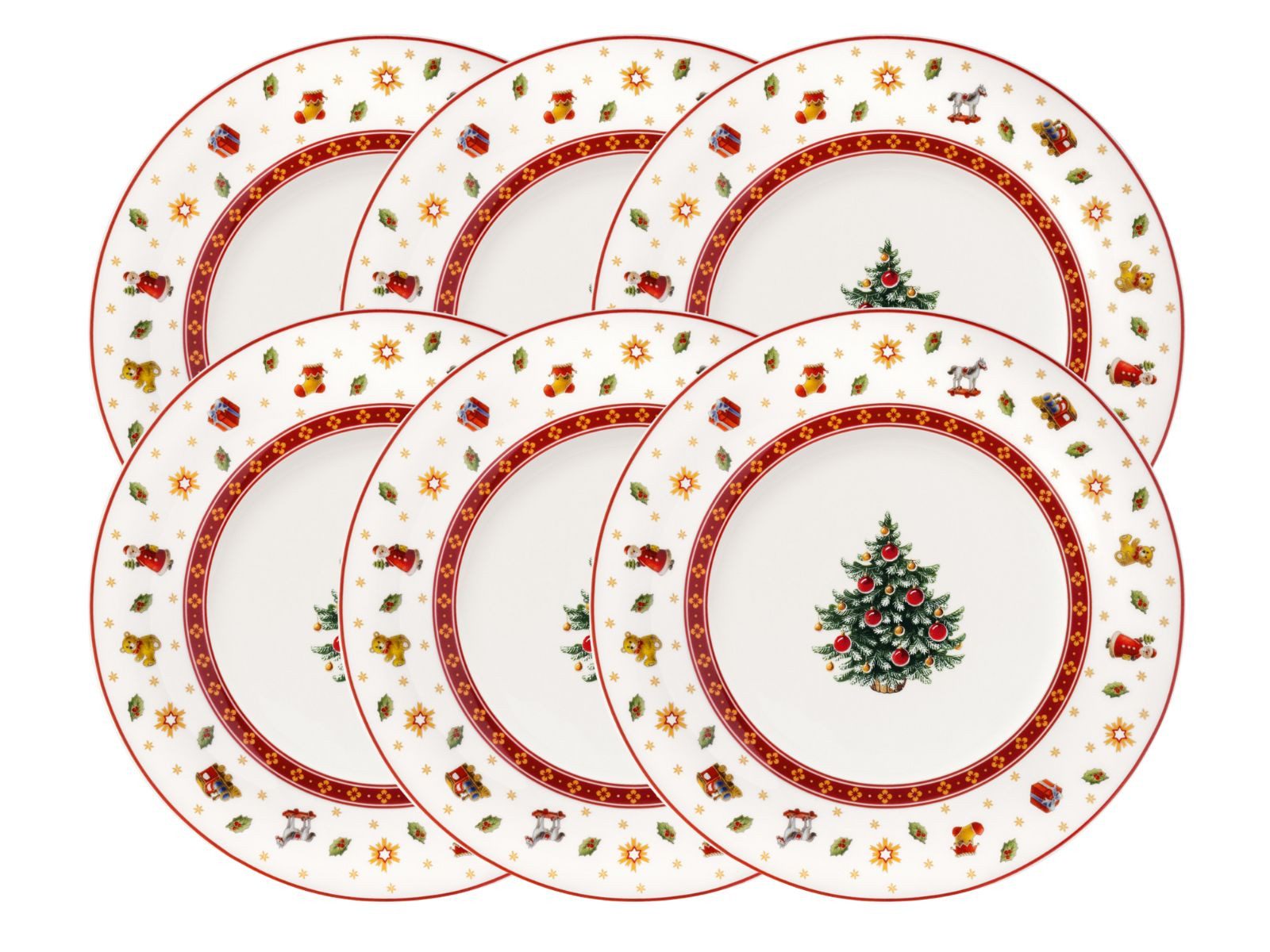 Villeroy & Boch Тарелки-Set Toy's Delight Specials Тарелка для завтрака 21,5cm Set6, Premium Porcelain