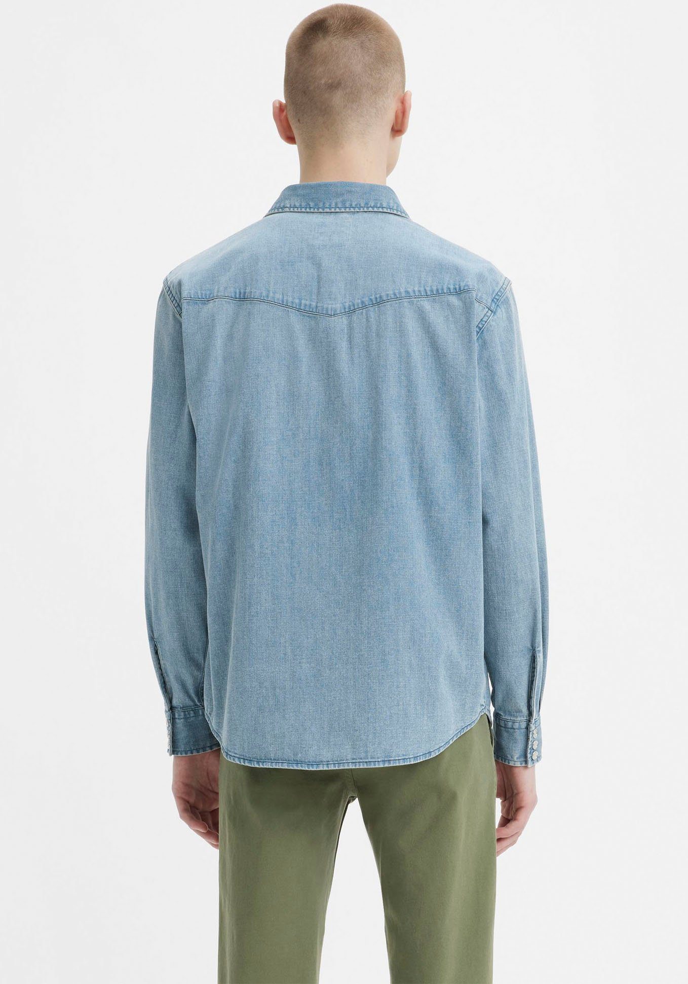 Levi's® Jeanshemd SAWTOOTH RLX FIT WESTERN BLUES günstig online kaufen