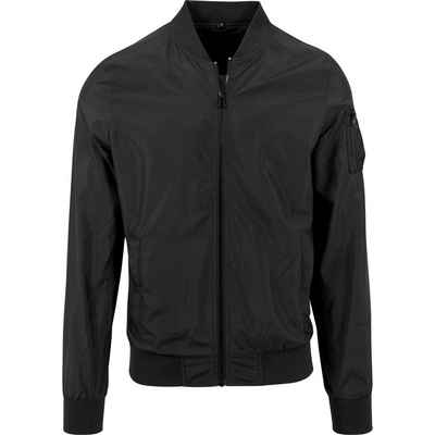 Build Your Brand Bomberjacke leichte Herren Bomber Jacke Männer Übergangsjacke mit Stehkragen