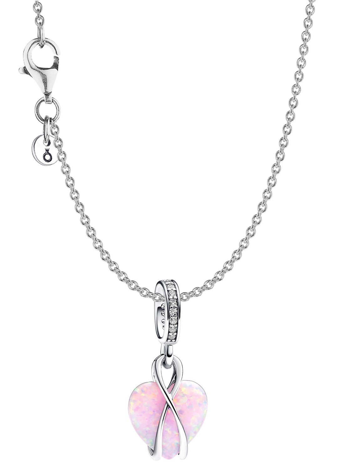 Pandora Kette mit Anhänger Mum Opalisierendes Geschenkset Silber günstig online kaufen