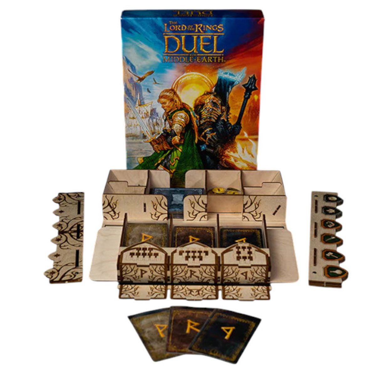 Laserox Spiel Insert Für The Lord Of The Rings: Duel For Middle-Earth - Organizer