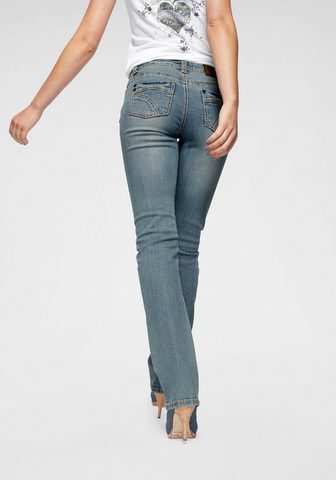 ARIZONA Gerade джинсы »Kontrastnäht...