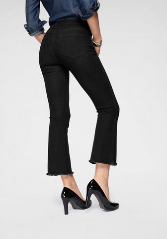 ARIZONA 7/8 джинсы »ausgefranster Saum&l...