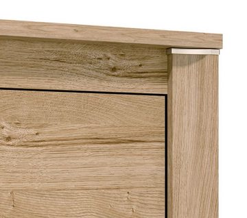 Feldmann-Wohnen Highboard Luis, B/T/H: 92 cm / 40 cm / 140 cm