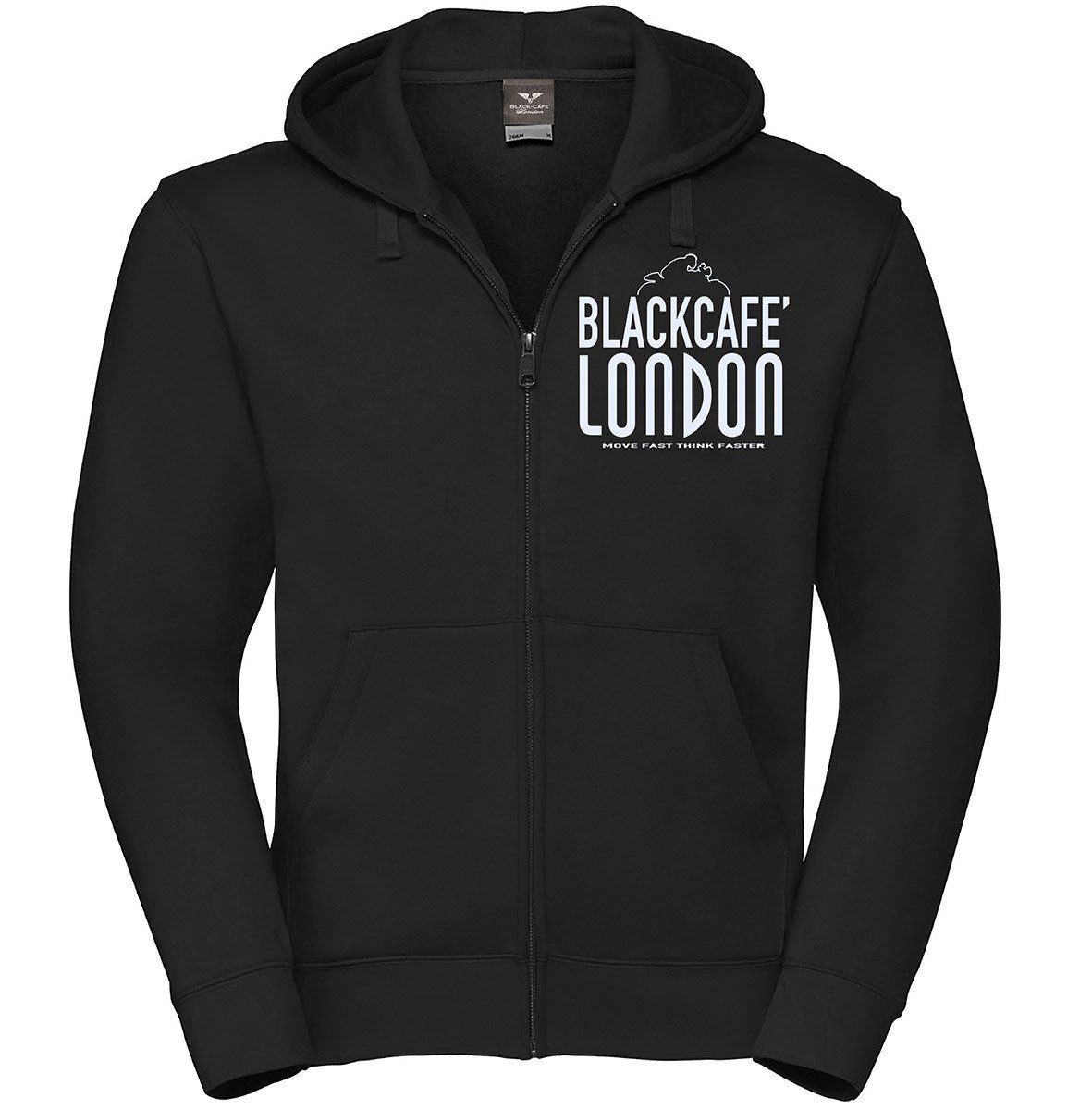 Black-Cafe London Sweatshirt Classic Zip Hoodie