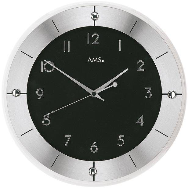 AMS Funkwanduhr F5849 (Quarzuhr,Mineralglas,Wohnzimmer,Esszimmer,Küche,Arbe günstig online kaufen