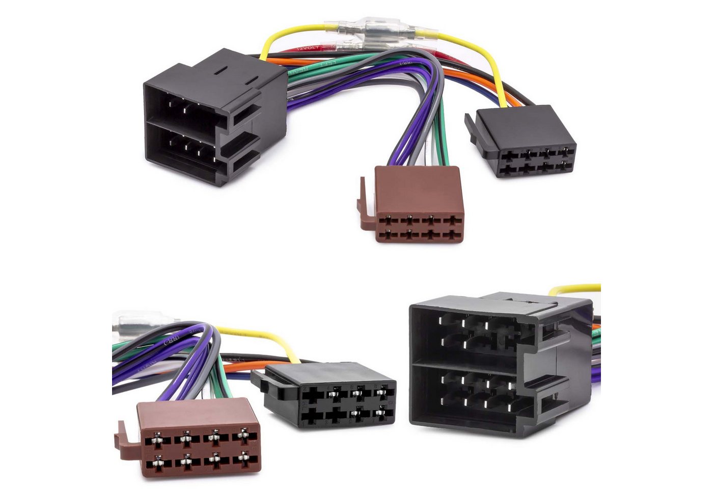 Adapter Universe Auto Radio Adapter Kabel ISO Stecker Buchse Remote passend für Opel KFZ-Adapter