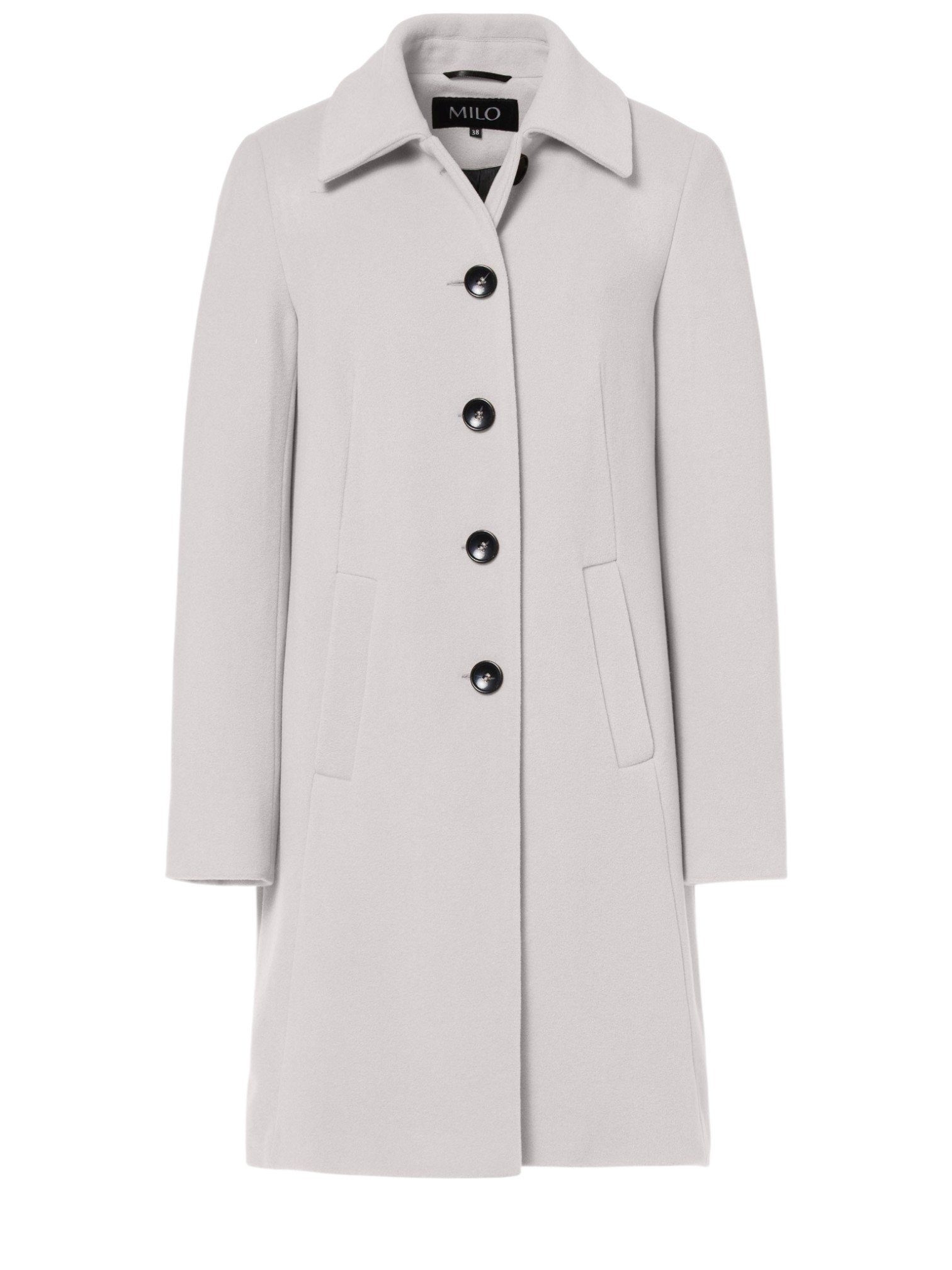 Milo Winterjacke Mantel Isa (Wollmischung) grau Damen günstig online kaufen