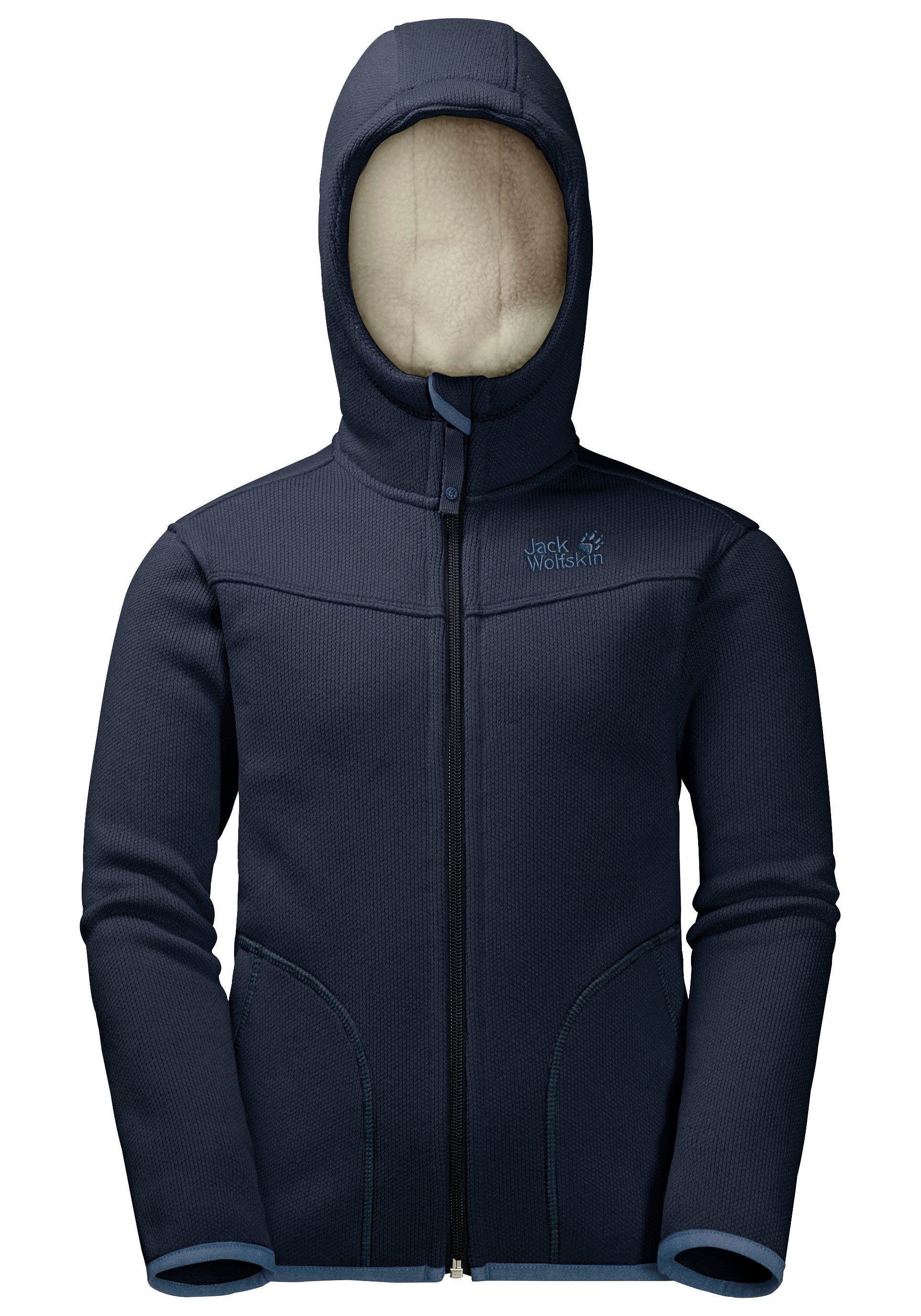 jack wolfskin jacke blau mit teddyfutter jack wolfskin jacke blau mit teddyfutter