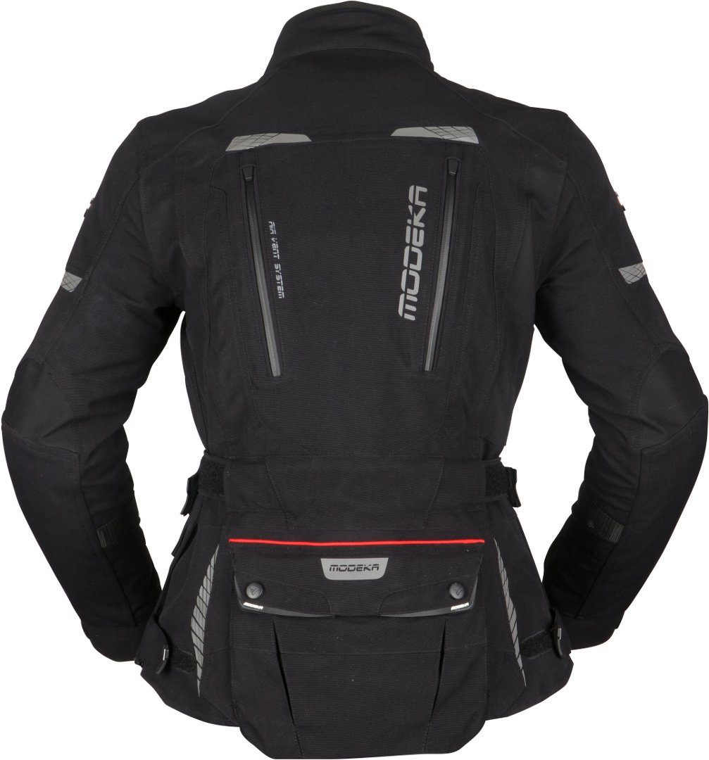 Modeka Motorradjacke Viper LT Damen Motorrad Textiljacke herausnehmbares Innenfutter,wasserdicht
