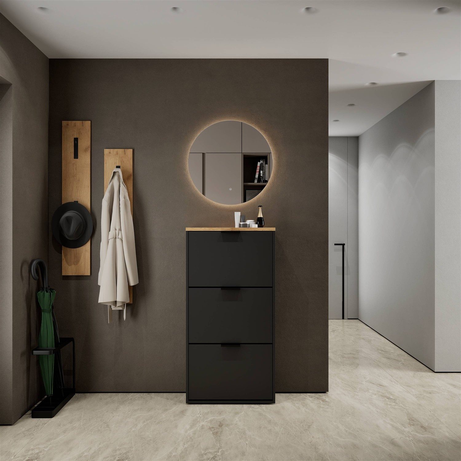 Planetmöbel Schuhschrank Flur Möbel Schuhrank, verschiedene Farben (Schuhsc günstig online kaufen