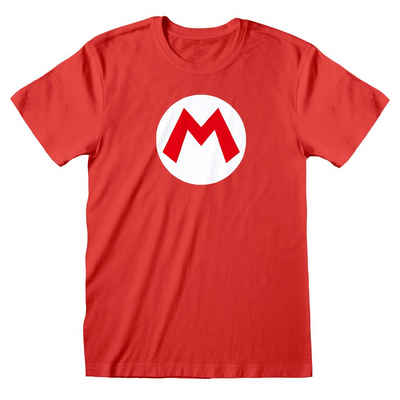 Heroes Inc T-Shirt Mario Badge - Nintendo Super Mario